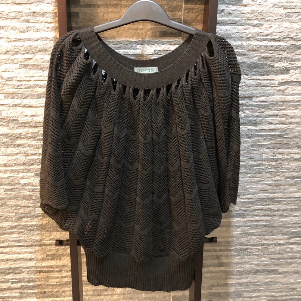 The Cue Flutter Sweater